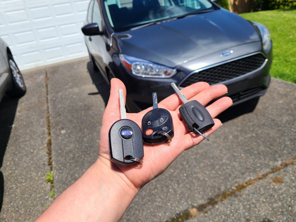 Ford Focus Gets Full Keyless Entry - Locksmith Job in Yelm, WA